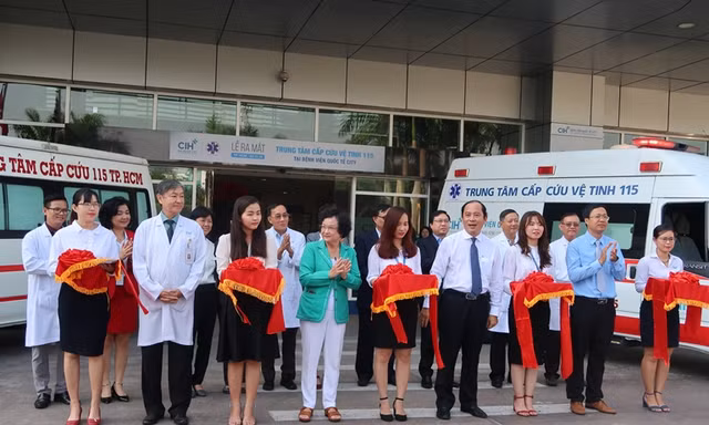 Thêm một trạm cấp cứu vệ tinh tại TPHCM được đưa vào hoạt động