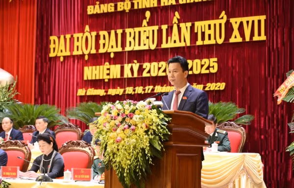 Ông Đặng Quốc Khánh tái đắc cử Bí thư Tỉnh uỷ Hà Giang với số phiếu tuyệt đối