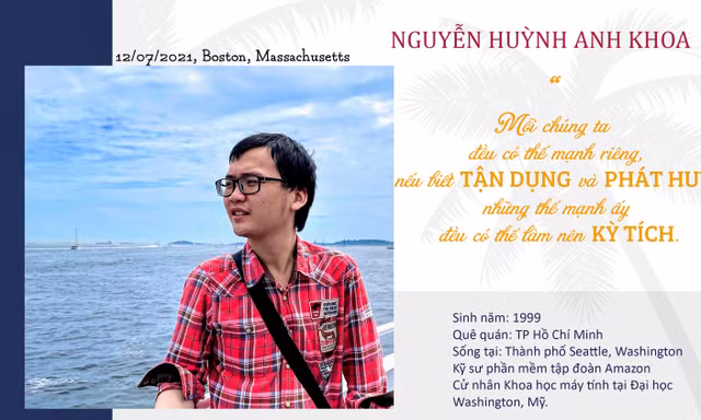 Chàng trai Việt được 5 trường đại học Mỹ đón nhận kể về niềm đam mê công nghệ