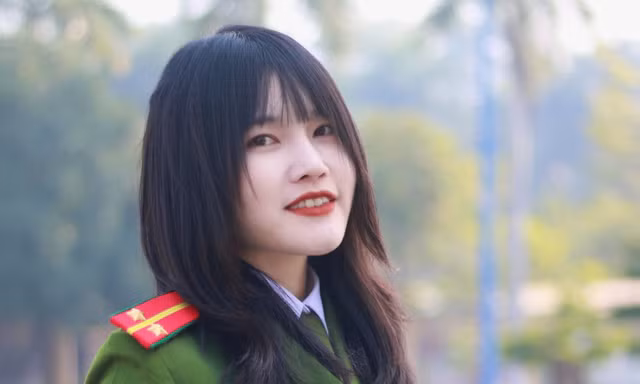 Nữ sinh xứ Lạng tốt nghiệp thủ khoa Học viện Cảnh sát nhân dân