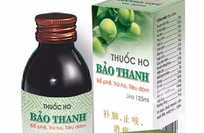 Siro thuốc ho và viên ngậm Bảo Thanh