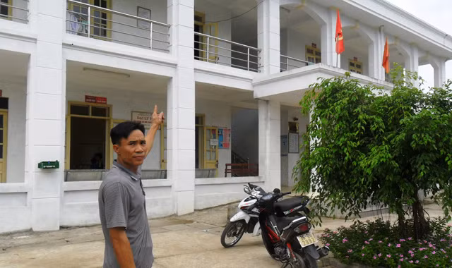 Công trình Trạm Y tế xã Quảng Hải đã hoàn thành và đưa vào sử dụng. Ảnh: Hoàng Lam 