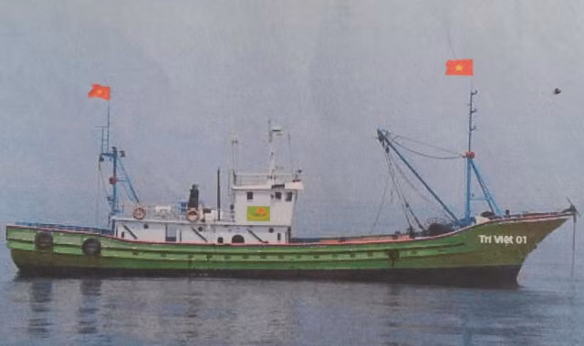 Mẫu tàu cá đánh bắt hải sản “quá tuổi” của Công ty Trí Việt dự kiến xin nhập về