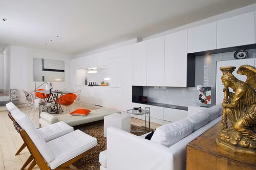 Căn hộ 65 m2 thanh lịch kiểu Pháp