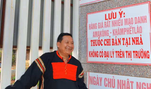 Khăm Phết Lào chỉ bán thuốc tại nhà