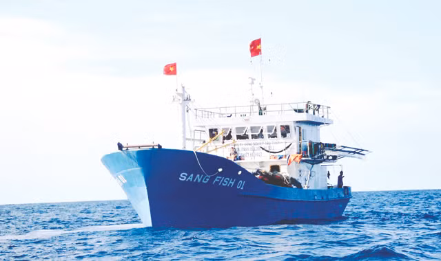 Tàu cá vỏ thép Sang Fish 01 