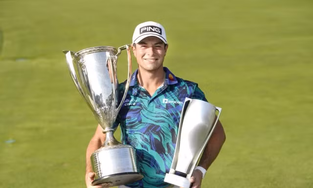 Kỷ lục vòng đấu 61 gậy đưa Viktor Hovland tới chức vô địch BMW Championship 2023 