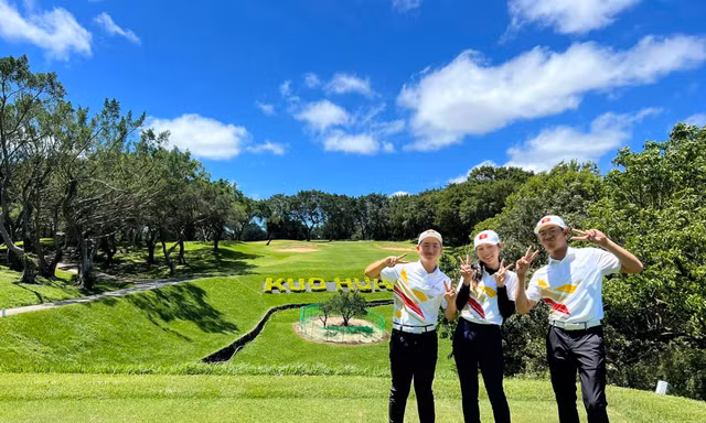 Khánh Hưng, Anh Minh chinh phục giải golf quốc tế sau kỳ tích SEA Games 