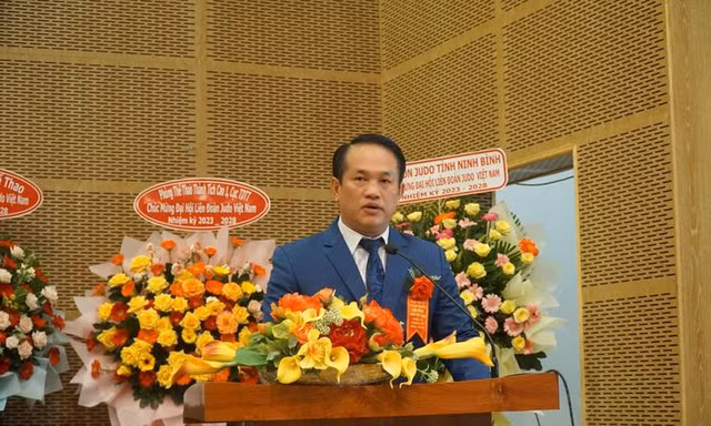 Ông Nguyễn Mạnh Hùng tái đắc cử Chủ tịch Liên đoàn Judo Việt Nam nhiệm kỳ V 