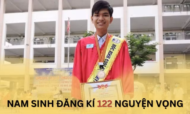 TP.HCM: Chi 1,66 triệu đồng cho 122 nguyện vọng, nam sinh đỗ ngay từ nguyện vọng 1