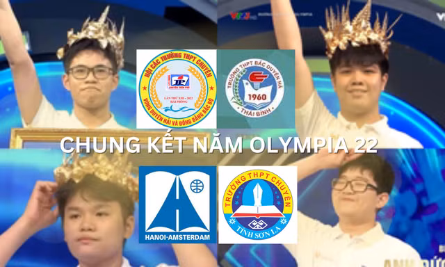 Những điều bạn muốn biết về ngôi trường của 4 "nhà leo núi" Chung kết năm Olympia 22