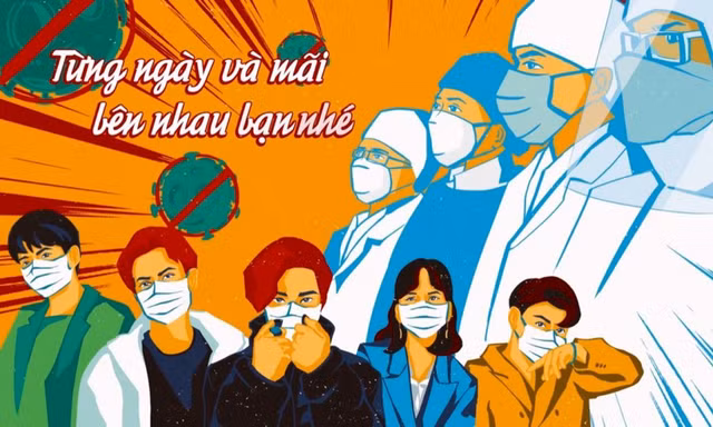 K-ICM bắt tay các ca sĩ trẻ ra mắt ca khúc cổ vũ Việt Nam vượt qua đại dịch COVID-19