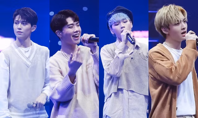 Boygroup “em trai MAMAMOO” trình diễn với 4 thành viên sau scandal của hotboy Trần Bình 