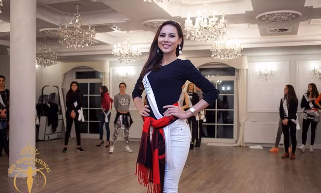 Hình ảnh của Lệ Quyên tại cuộc thi.