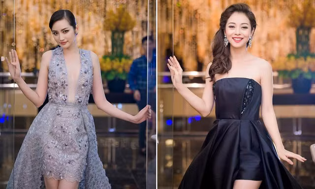 Trúc Diễm, Jennifer Phạm 'đọ' sắc với váy xẻ đùi táo bạo