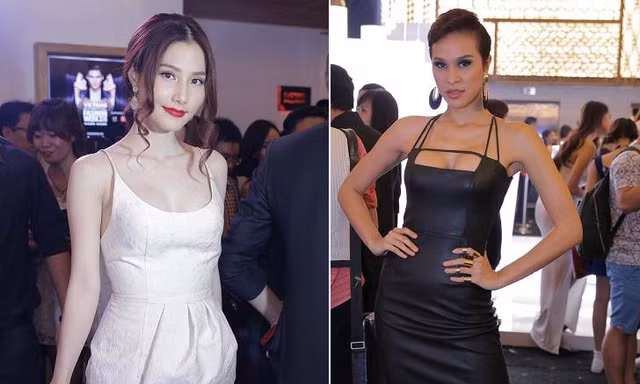 Diễm My, Phương Mai 'đọ' vòng 1 sexy tại tuần lễ thời trang
