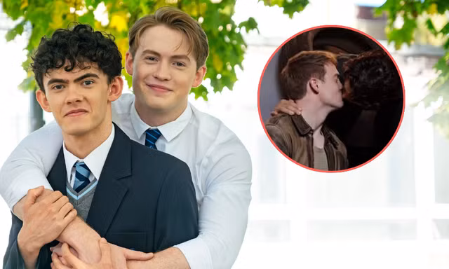 Kit Connor gây sốc khi "khóa môi" mỹ nam mới, không phải bạn diễn "Heartstopper"