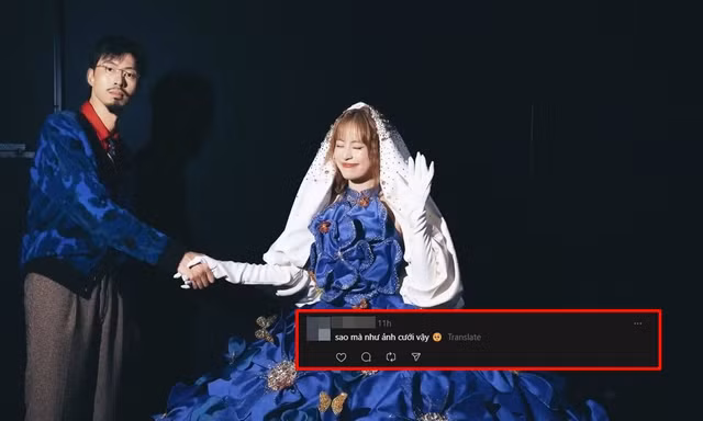 Lộ bộ ảnh ngọt ngào của Hoàng Thùy Linh và Đen, fan khen như cô dâu chú rể