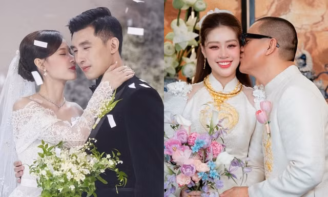 5 đám cưới rình rang nhất showbiz 2024: Midu hóa "nữ chính ngôn tình"