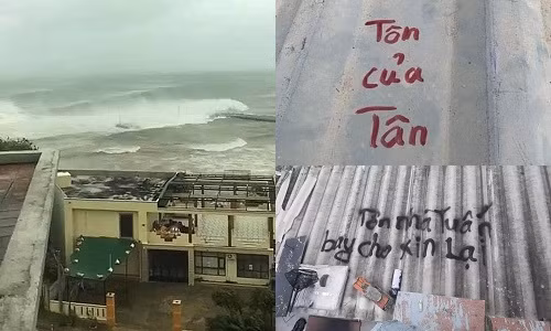 Sau 11 năm, người dân Lý Sơn (Quảng Ngãi) lại vất vả chống cơn bão lịch sử