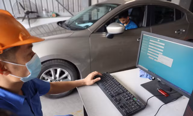 Hệ thống tra cứu gia hạn đăng kiểm đã hết tắc?