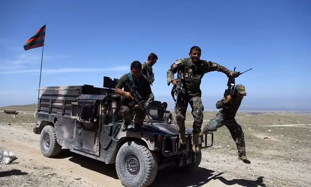 Lính biệt kích Afghanistan, ảnh chụp ngày 14 tháng 4 năm 2017