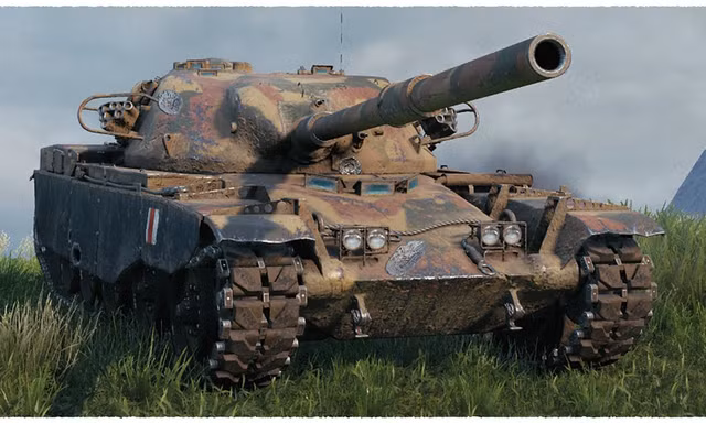 Một xe tăng FV4201 Chieftain của Anh thời Chiến tranh Lạnh