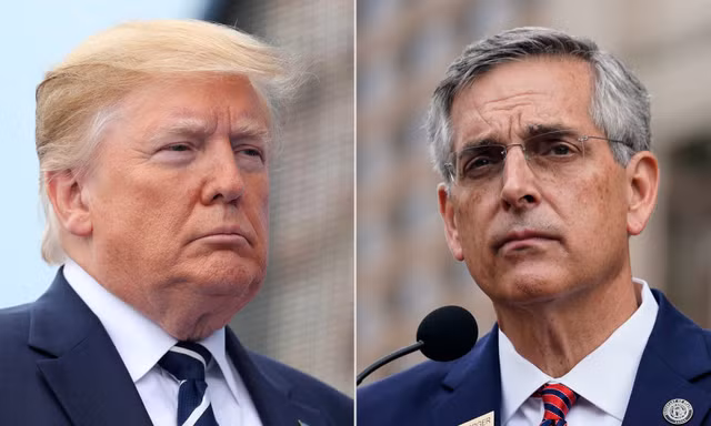 Ông Trump và ông Raffensperger