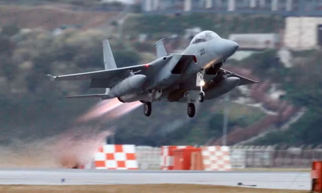 Một chiếc F-15J của không quân Nhật Bản