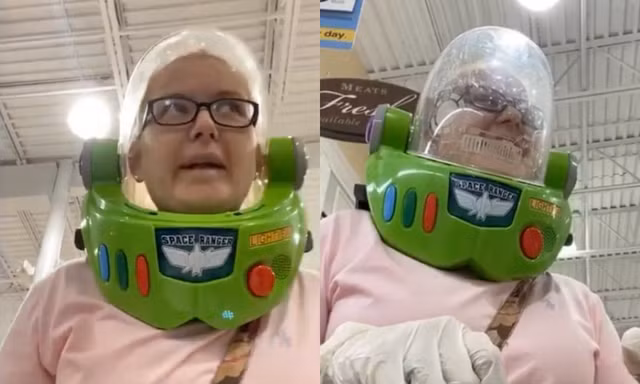 Người mẹ "bá đạo" hóa thân Buzz Lightyear để đi siêu thị và câu chuyện cảm động phía sau