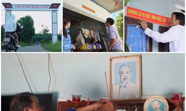 Về nơi mà nhà nhà đều treo ảnh Bác