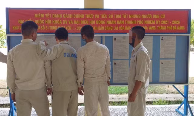 Bên trong nơi bầu cử của hơn 500 học viên cai nghiện ma túy ở Đà Nẵng