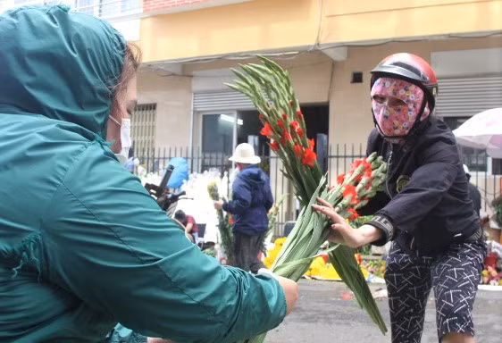 Người dân Đà Nẵng giải cứu hàng ngàn bó hoa lay ơn