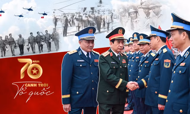 70 năm canh trời Tổ quốc