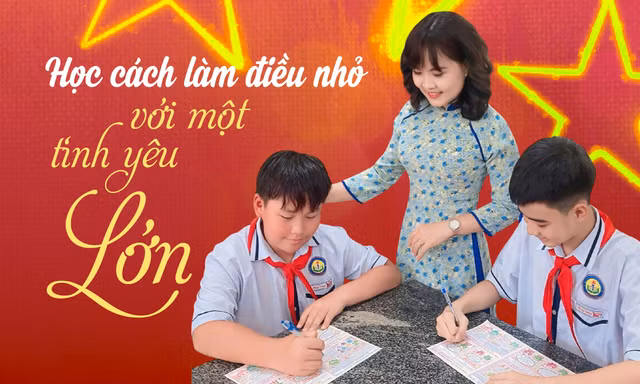 Học cách làm điều nhỏ với một tình yêu lớn