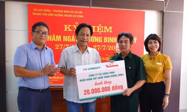 Thăm hỏi thương binh tại Bắc Giang, Bắc Ninh: Nối liền mạch tri ân