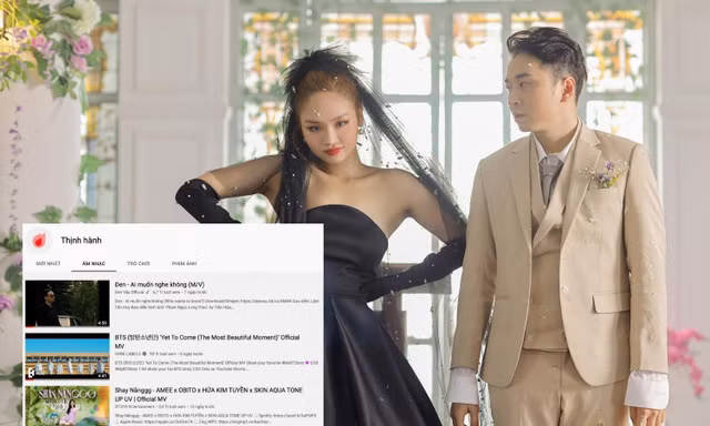 MV mới của Miu Lê "bốc hơi" khỏi Top Trending âm nhạc của YouTube, chuyện gì đang xảy ra?