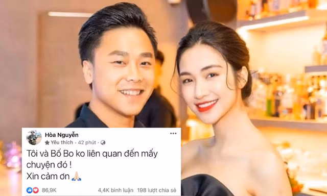 Bất ngờ bị réo tên trong ồn ào tình cảm của đàn em, Hòa Minzy phản ứng "ngay và luôn"