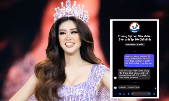 Hết Á hậu Kim Duyên đến Hoa hậu Khánh Vân vướng tin đồn bị "buộc thôi học"