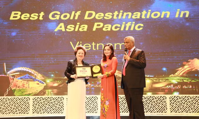 Việt Nam giành nhiều giải tại Lễ trao giải golf châu Á-Thái Bình Dương 