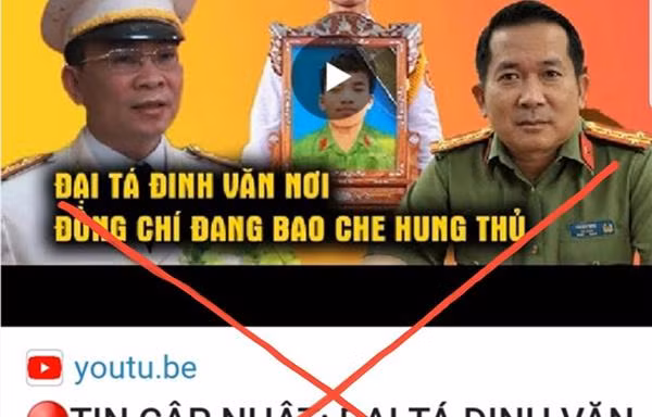 Đại tá Đinh Văn Nơi bác thông tin bịa đặt trên mạng xã hội