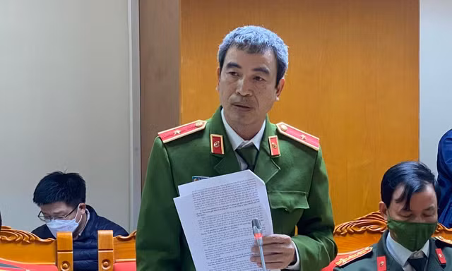 Thiếu tướng Nguyễn Văn Thành, Phó Cục trưởng Cục Cảnh sát điều tra (Bộ Công an). Ảnh: M.Đ