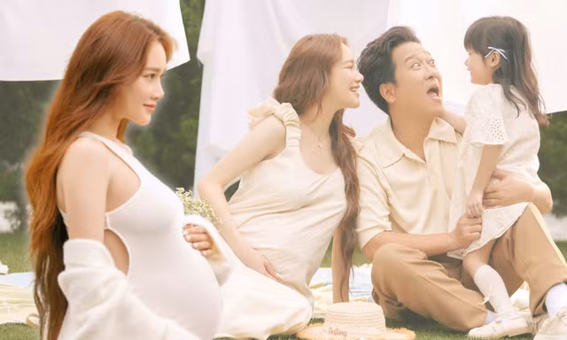 "Mẹ bầu" Nhã Phương tăng hơn 8 kí vẫn nhuận sắc, tiết lộ điểm đặc biệt của Trường Giang