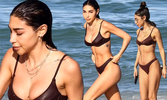Nữ DJ nóng bỏng Chantel Jeffries gợi cảm ngất ngây ở biển