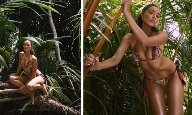 Hoa hậu Olivia Culpo khoe body săn chắc, không tỳ vết đẹp như tượng tạc