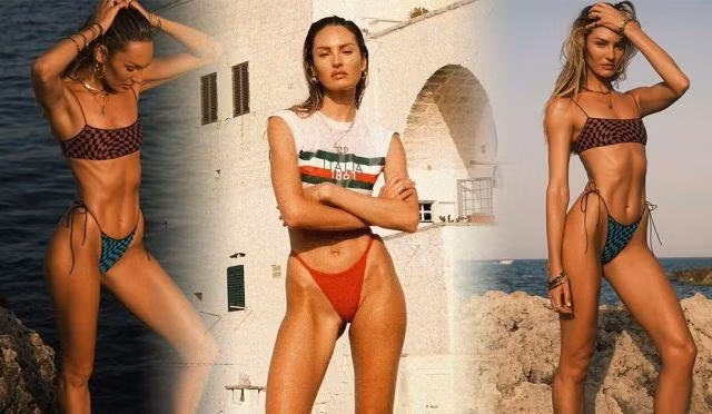 'Biểu tượng sắc đẹp Nam Phi' nóng bỏng 'nghẹt thở' với bikini