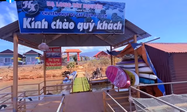 Giang hồ Hoàn Xuyến chiếm đảo, mở khu du lịch không phép giữa lòng hồ thủy điện