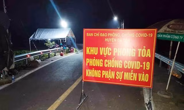 3 bệnh nhân mới được phát hiện tại thôn Phú Hòa, nơi đang bị phong tỏa