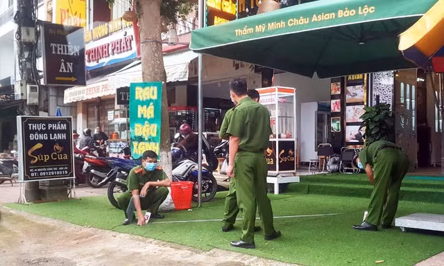 Dựng lại hiện trường vụ việc xảy ra tại cơ sở thẩm mỹ Minh Châu Asian Luxury