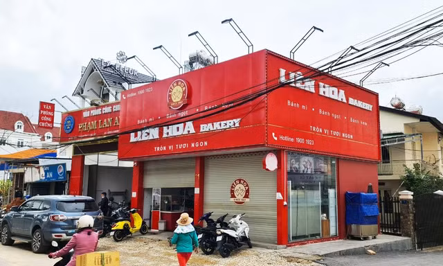  Tiệm bánh Liên Hoa trên đường Trần Phú vừa bị xử phạt
